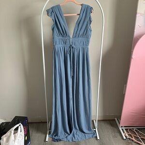 Lulus Blue Maxi Dress